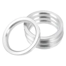 Autohaux 4PCS Od 83.1MM Id Aluminium Alloy 66.1MM, Silver Tone. Fixed Price $30.99.