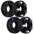 4PCS 1.5" Thick 5X5 Black Wheel Spacers 1/2" Studs For Jeep Wrangler 2007-2016. Fixed Price $85.99.
