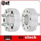 2X 2" Thick Wheel Adapters 5X5 To 6X5.5 14X1.5 For Chevy Tahoe Lug. Fixed Price $63.98.