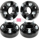 4 Pcs 1.5" Hub Centric Wheel Spacers 5X110 For 2005-2010 Chevrolet Cobalt 12X1.5. Fixed Price $81.09.