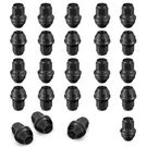 24 Pcs Black, Lug Nuts M14X1.5 Cone Seat Closed End Ford F-150 Expedition. Fixed Price $48.92.