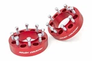 Rough Country 2-INCH Wheel Spacers Pair Red. Fixed Price $119.95.