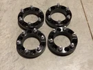 Used 4 Pcs 1.50" 6X5.5 Or 6X139.7 Wheel Spacers 38MM Adapters 12X1.25 Studs. Fixed Price $39.95.
