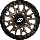 Sedona Ignition Wheel 14X7 4/137 +10MM Bronze/blk A-S28Z-47037+10. Fixed Price $183.21.