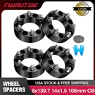 1"/1.25"/1.5"/2" 6X5.5 Wheel Spacers For Chevy Silverado 1500 Tahoe/gmc/cadilac. Fixed Price $78.99.
