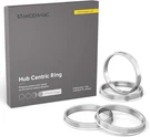 Stancemagic Hubcentric Rings (pack Of 4) - 72.6MM Id To 74.1MM Od, Silver. Fixed Price $33.80.