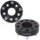 2PCS 1.5" 5X4.5 To 5X5 1/2'' For Jeep Wrangler Cherokee Black New Wheel Spacers. Fixed Price $61.59.