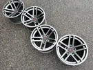 17" Rugged Ridge Wrangler Gladiator Jeep Jk Jl 5X127 Wheels Rims Rhino Kmc Spade. Fixed Price $820.04.