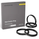 Stancemagic Hubcentric Rings (pack Of 4) - 67.1MM Id To 72.6MM Od, Black. Fixed Price $17.93.