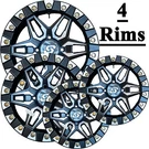 4) Atv Utv Rim Wheel 14X7 4/110 5+2 Sedona Split 6 Bead Lock Some Honda Models. Fixed Price $949.60.