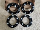 4PCS Wheel Spacers Adapters 25MM 1" 6X5.5/6X139.7 14X1.5 Studs 108MM Cb Black. Fixed Price $64.99.