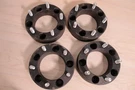 Vlaoschi Black Forged 5X5.5 To Wheel Adapters Inch With 1/2" Studs. Fixed Price $104.50.