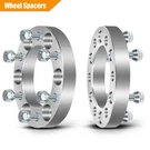 1" 6X5.5 12X1.5 Studs For Chevrolet Colorado Toyota Tacoma Wheel Spacers. Fixed Price $47.19.