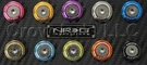 Nrg Fender Washer Kit, Set Of 10, Red, Rivets For Plastic. Fixed Price $43.29.