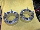 2PC Hhcsop 5X4.5 To Wheel Spacers 87.1MM Hub Bore 1/2"X20 Studs. Fixed Price $29.99.