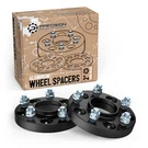 25MM (1") Hubcentric Black Wheel Spacers 5X114.3 64.1 12X1.5 For Honda Acura. Fixed Price $71.99.