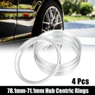 4PCS Od 78.1MM Id 71.1MM Auto Hub Centric Rings Wheel Bore Center Spacer. Fixed Price $17.85.