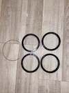 Mille Migila 66.1/79.5MM Hub Centering Spacer AL661/2- Set Of 4- Aluminum. Fixed Price $49.99.