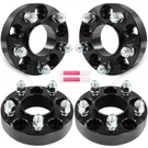 Pcs 14X1.5 1.25" Hub Centric Wheel Spacers 5X4.5 Ford Mustang 2015-2023. Fixed Price $68.45.