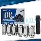 13PC 14X1.5 Chrome Wheel Lug Nuts W/ One Key For Silverado Suburban Sierra 1500. Fixed Price $25.16.