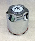 (1) American Racing 4.25" Dia Push Thru Plastic Chrome Center Cap 1425000S. Fixed Price $27.97.