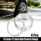 4PCS Od 74.1MM Id 71.1MM Auto Hub Centric Rings Wheel Bore Center Spacer. Fixed Price $13.79.