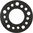 Aluminum Wheel Spacer, 1 Inch Thick, Black Anodized. Fixed Price $36.99.