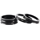 60.1 To 73.1 Black Hub Centric Rings (pack Of 4) Aluminium Alloy Wheel Center.... Fixed Price $27.69.