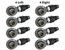 1/4" Link Kit Long Shank 2-PIECE Heim Joint 3/4" High Misalignment Spacer. Fixed Price $399.99.