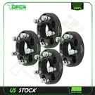 Pcs Black Wheel Spacers 5X4.5 1/2" Studs 1" Thick Ford Mustang Edge Ranger. Fixed Price $66.28.