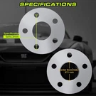 Precision 10MM Wheel Spacers With Extended Stud Requirement - Aluminum Quality. Fixed Price $57.95.