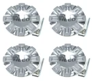 4X New Helo Chrome Wheel Hub Center Caps 5 Lug Bolt On HE870 LG1108-12. Fixed Price $72.00.