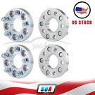 4X 1" 5X110 To 5X4.5 Wheel Spacers Adapters 12X1.5 For 1997-2001 Cadillac Catera. Fixed Price $70.91.