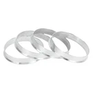 Infinauto Centric Rings, 56.1MM Id 57.1MM Od Vehicle Wheel Hubrings Al.... Fixed Price $15.77.
