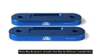 Blox Racing BXSS-20354-12-BL Front 12MM Thin Spacer Bump Steer Kit Blue Lowered. Fixed Price $60.00.