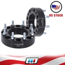 2PCS 2'' Thick 8X180 14X1.5 Studs Black Wheel Spacers For Chevy Silverado Sierra. Fixed Price $67.38.