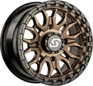 Sedona Ignition Atv/utv Wheel 14X7 4/137 +10MM Bronze/black. Fixed Price $183.21.