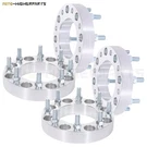 1.5" Thick Silver Wheel Spacers 8X180 To 14X1.5 Studs For Chevrolet Gmc. Fixed Price $109.76.