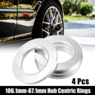 4PCS Od 106.1MM Id 67.1MM Auto Hub Centric Rings Wheel Bore Center Spacer. Fixed Price $40.99.