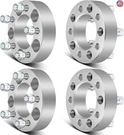 Scitoo 4PCS 5X4.5 Wheel Spacers Inch Thread Pitch 12X1.5 Hub Bore 82.5MM. Fixed Price $176.13.