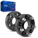 Kax Wheel SPACERS,1.25 1.25"THICK/5X4.75"/M12X1.5/70.5/2PCS, Black. Fixed Price $76.37.
