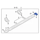 Ford F-150 2015-2020 FL3Z16A455CB Rear Right Running Board End Cap. Fixed Price $46.42.