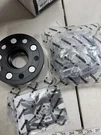Mishimoto Wheel Spacers, 5X114.3, 64.1 Center Bore, M14X1.5, 15MM Thick, Black. Fixed Price $101.50.