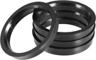 Acropix 70.1MM To 60.1MM Universal Car Hub Centric Rings Black - Pack Of 4. Fixed Price $17.80.