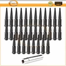 32 Pcs 4.5'' Black Spike Lug Nuts +1 Key M14X1.5 Fits Toyota Sequoia 2008-2014. Fixed Price $45.49.