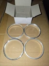 4PC Aluminum Hub Centric Rings 67.1MM Car To 73.1MM Wheel Bore Centering. Fixed Price $9.98.