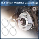 Od 70.1MM To Id 63.6MM Car Wheel Hub Centric Rings Aluminium Alloy 4 Pcs. Fixed Price $16.74.