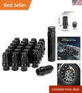 12MM 1.5 Extended Spline Lug Nuts Set Of 24 - Precision For Aftermarket Wheels. Fixed Price $63.99.