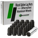 Black Lug Nuts For 1982-1988 Oldsmobile Cutlass Supreme With Aftermarket Wheels. Fixed Price $49.00.