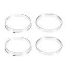 Autohaux 4PCS Od 64.1MM Id 60.1MM Aluminium 16 13 Cm, Silver Tone. Fixed Price $13.05.